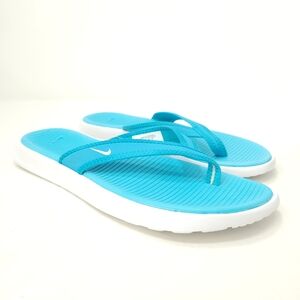 Nike Ultra Celso Sandals Womens 9 Thong Flip Flop Blue 882698-401